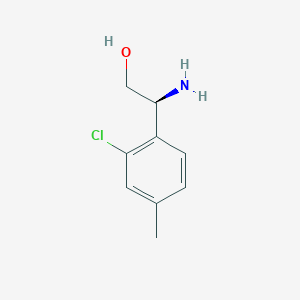 (S)-2-Amino-2-(2-chloro-4-methylphenyl)ethan-1-OL