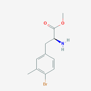 Methyl(S)-2-amino-3-(4-bromo-3-methylphenyl)propanoatehcl