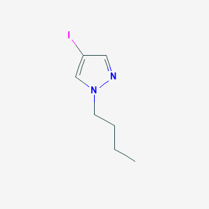 molecular formula C7H11IN2 B1523673 1-Butyl-4-iodo-1H-pyrazole CAS No. 918487-10-2