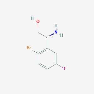 (R)-2-Amino-2-(2-bromo-5-fluorophenyl)ethan-1-OL