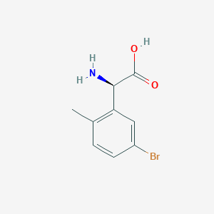 (R)-2-Amino-2-(5-bromo-2-methylphenyl)aceticacidhcl