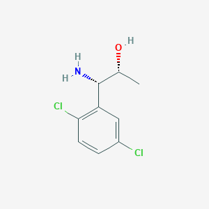 (1S,2R)-1-Amino-1-(2,5-dichlorophenyl)propan-2-OL