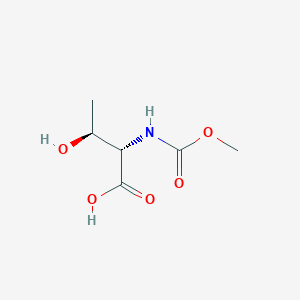 molecular formula C6H11NO5 B15236767 (Methoxycarbonyl)-L-allothreonine 