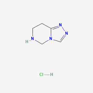 5,6,7,8-Tetrahydro-[1,2,4]triazolo[4,3-C]pyrimidine hcl