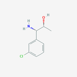 (1S,2R)-1-Amino-1-(3-chlorophenyl)propan-2-OL