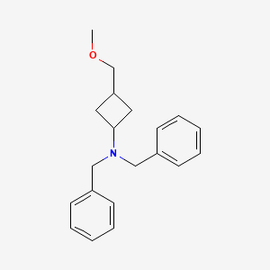 N,N-Dibenzyl-3-(methoxymethyl)cyclobutan-1-amine