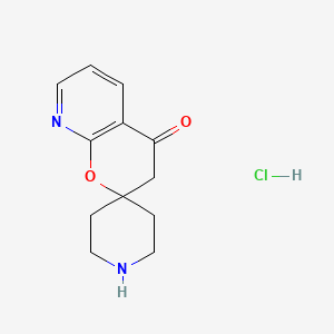 Spiro[piperidine-4,2'-pyrano[2,3-B]pyridin]-4'(3'H)-one hcl