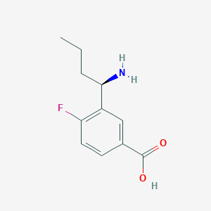 (R)-3-(1-Aminobutyl)-4-fluorobenzoicacidhcl