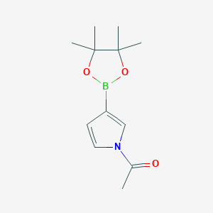 1-(3-(4,4,5,5-Tetramethyl-1,3,2-dioxaborolan-2-yl)-1H-pyrrol-1-yl)ethanone