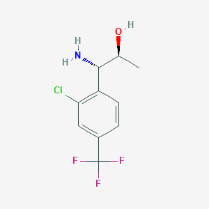 (1S,2S)-1-Amino-1-[2-chloro-4-(trifluoromethyl)phenyl]propan-2-OL