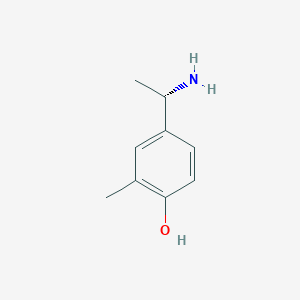 4-((1S)-1-Aminoethyl)-2-methylphenol