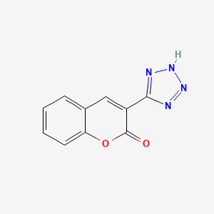 3-(1H-Tetrazol-5-YL)-2H-chromen-2-one