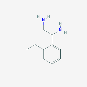 1-(2-Ethylphenyl)ethane-1,2-diamine