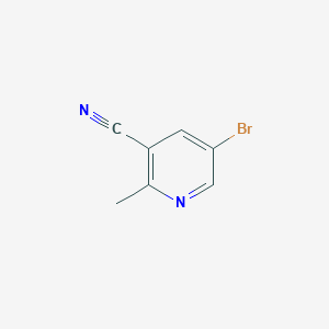 molecular formula C7H5BrN2 B1523716 5-Bromo-2-methylnicotinonitrile CAS No. 956276-47-4