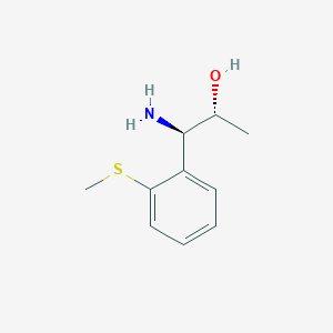 (1R,2R)-1-Amino-1-(2-methylthiophenyl)propan-2-OL