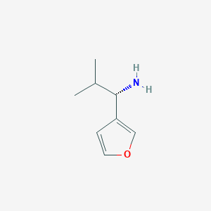 (1S)-1-(3-Furyl)-2-methylpropylamine