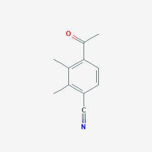 4-Acetyl-2,3-dimethylbenzonitrile