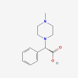 (S)-2-(4-Methylpiperazin-1-YL)-2-phenylacetic acid