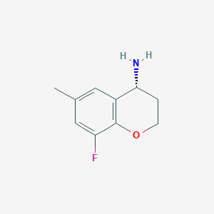 (R)-8-Fluoro-6-methylchroman-4-amine