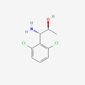 (1S,2S)-1-Amino-1-(2,6-dichlorophenyl)propan-2-OL