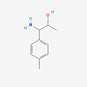 1-Amino-1-(4-methylphenyl)propan-2-OL