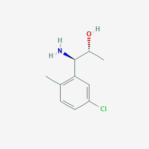 (1R,2R)-1-Amino-1-(5-chloro-2-methylphenyl)propan-2-OL