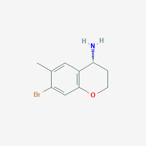 (R)-7-Bromo-6-methylchroman-4-amine