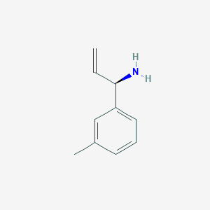 (1R)-1-(3-Methylphenyl)prop-2-enylamine