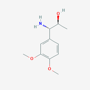 (1S,2S)-1-Amino-1-(3,4-dimethoxyphenyl)propan-2-OL