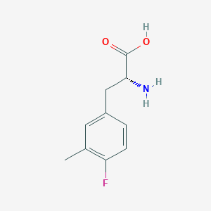 4-Fluoro-3-methyl-d-phenylalanine