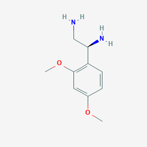 (1S)-1-(2,4-Dimethoxyphenyl)ethane-1,2-diamine