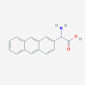 2-Amino-2-(2-anthryl)acetic acid