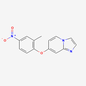 7-(2-Methyl-4-nitrophenoxy)imidazo[1,2-a]pyridine