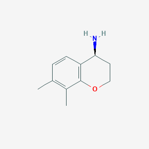 (S)-7,8-Dimethylchroman-4-amine