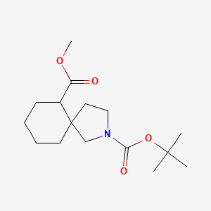 2-Tert-Butyl 6-Methyl 2-Azaspiro[4.5]Decane-2,6-Dicarboxylate