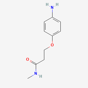 3-(4-aminophenoxy)-N-methylpropanamide
