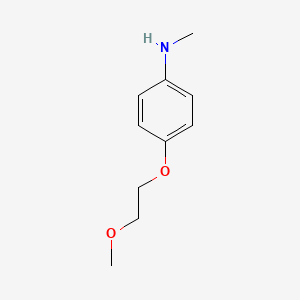 4-(2-methoxyethoxy)-N-methylaniline