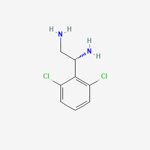 (1R)-1-(2,6-Dichlorophenyl)ethane-1,2-diamine