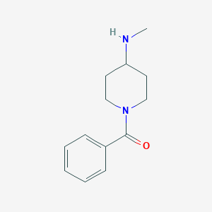 molecular formula C13H18N2O B1523763 (4-(Methylamino)piperidin-1-yl)(phenyl)methanone CAS No. 92032-54-7