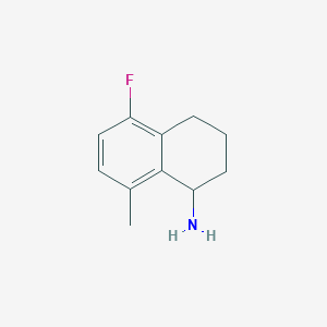 5-Fluoro-8-methyl-1,2,3,4-tetrahydronaphthalen-1-amine