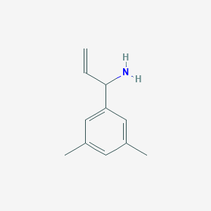 1-(3,5-Dimethylphenyl)prop-2-en-1-amine