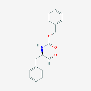 molecular formula C17H17NO3 B152377 Cbz-D-苯丙氨酸醛 CAS No. 63219-70-5