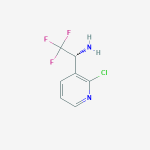 (R)-1-(2-Chloropyridin-3-YL)-2,2,2-trifluoroethan-1-amine