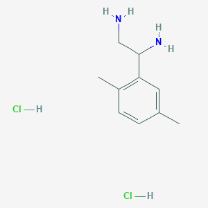 1-(2,5-Dimethylphenyl)ethane-1,2-diamine 2hcl