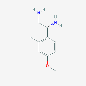 (1R)-1-(4-Methoxy-2-methylphenyl)ethane-1,2-diamine