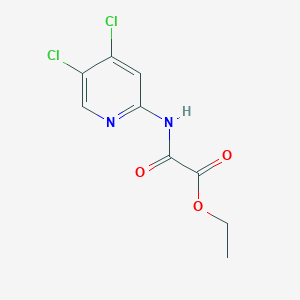 molecular formula C9H8Cl2N2O3 B15237737 Edoxaban impurity 2 