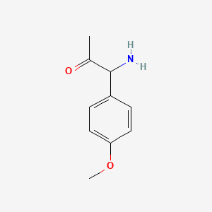 1-Amino-1-(4-methoxyphenyl)acetone