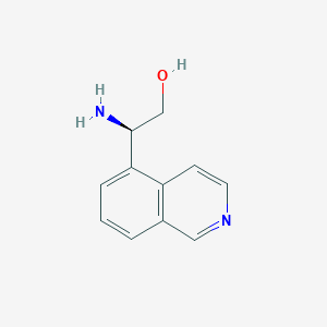 (2r)-2-Amino-2-(5-isoquinolyl)ethan-1-ol