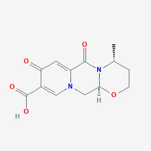 (3S,7R)-7-methyl-9,12-dioxo-4-oxa-1,8-diazatricyclo[8.4.0.03,8]tetradeca-10,13-diene-13-carboxylic acid