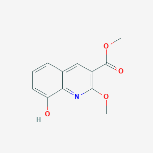 Methyl 8-hydroxy-2-methoxyquinoline-3-carboxylate